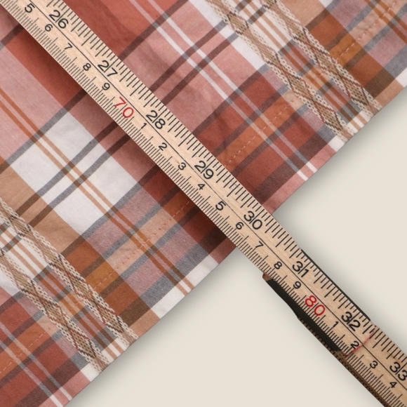 Frye And Co Men’s Aztec Triple Sunset Stripe Pockets Button Up Shirt Size XL - Picture 5 of 7